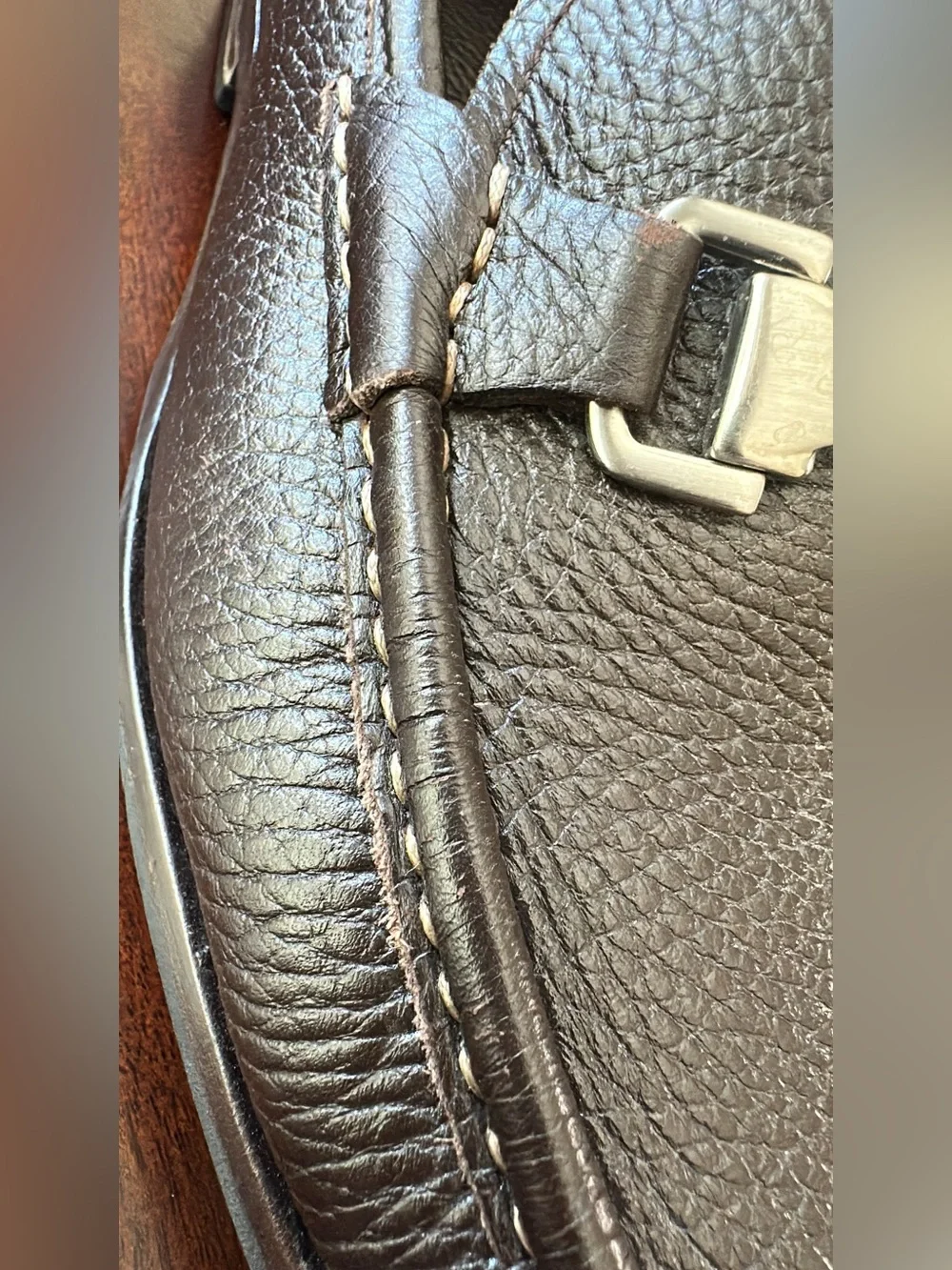 Allen Edmonds pebbled leather
